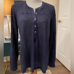 Tommy Bahama Women’s Navy Henley